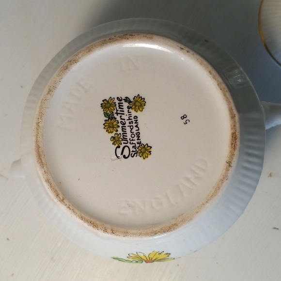 Vintage Strafford England Summertime sunflower 🌻 sugar dish - Picture 6 of 6